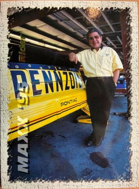Chuck Rider #66 Racing Cards 1995 MAXX