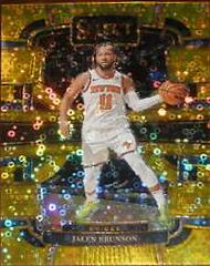 Jalen Brunson [Disco Gold Prizm] #7 Prices | 2023 Panini Select