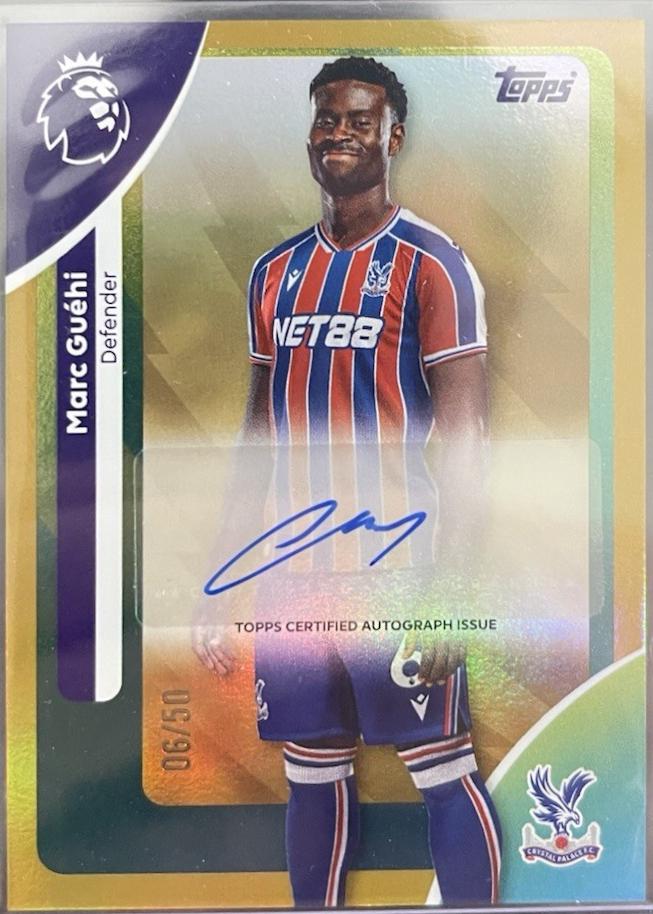 Marc Guehi [Autograph] Prices | 2025 Topps Gold Premier League 