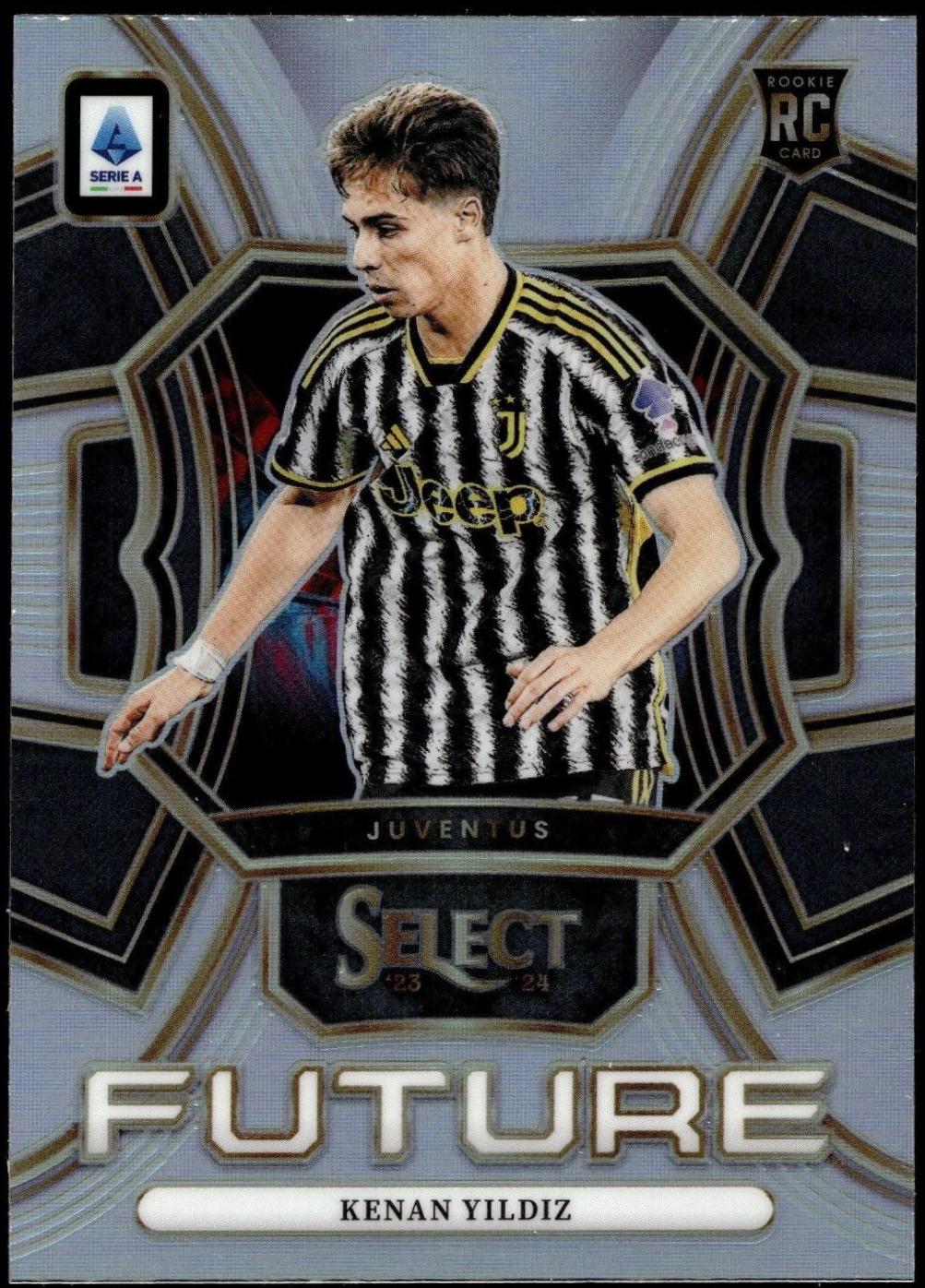 Kenan Yildiz #5 Soccer Cards 2023 Panini Select Serie A Future