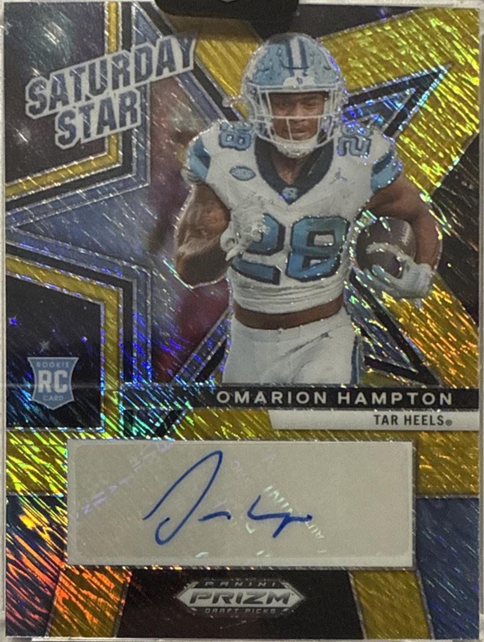 Omarion Hampton [Gold Shimmer] #SSS-OHN