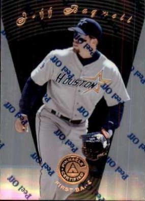 Jeff Bagwell #5 Baseball Cards 1997 Pinnacle Certified
