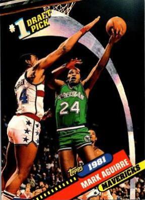 Mark Aguirre #1 Basketball Cards 1992 Topps Archives