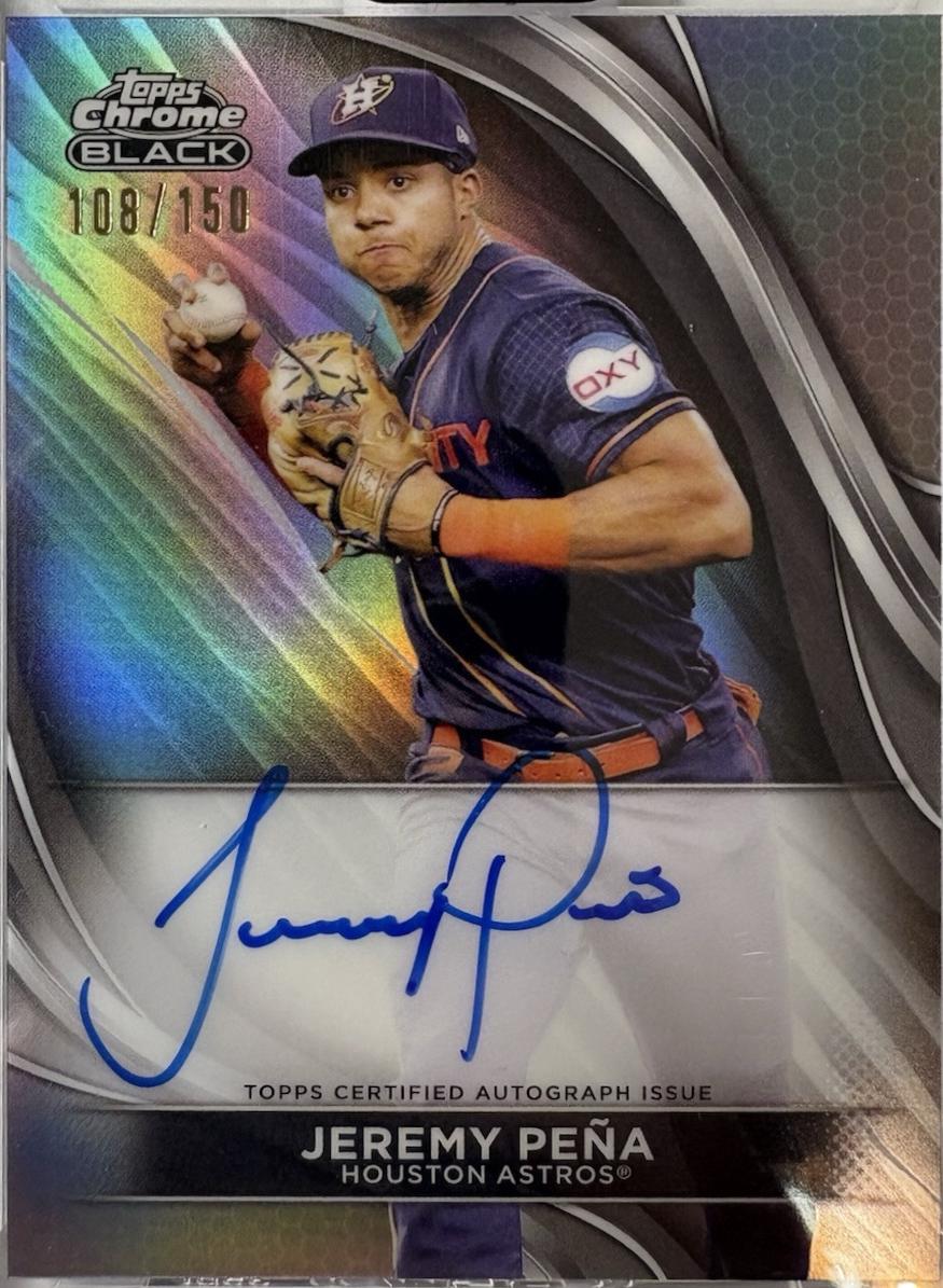 Jeremy Pena [Refractor] #CBA-JPE