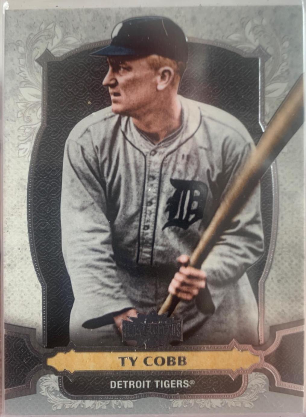 Ty Cobb #7 Baseball Cards 2014 Topps Triple Threads