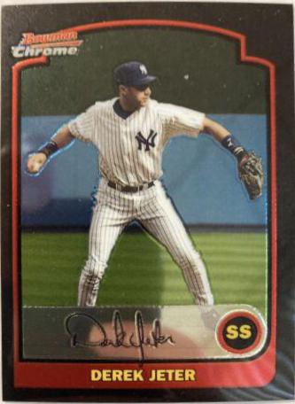 Derek Jeter #2 Baseball Cards 2003 Bowman Chrome