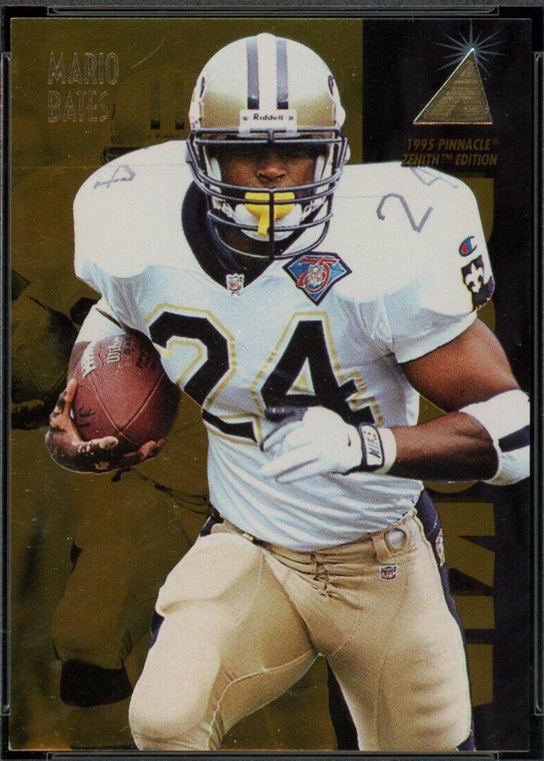 Mario Bates #Z135 Football Cards 1995 Zenith