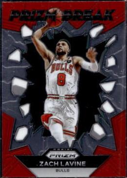 Zach LaVine #6 Basketball Cards 2023 Panini Prizm Prizm Break