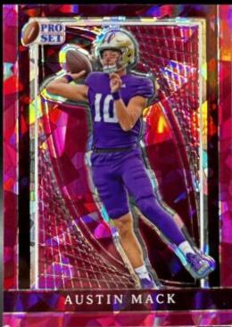 Austin Mack #15 2024 Pro Set Metal Football
