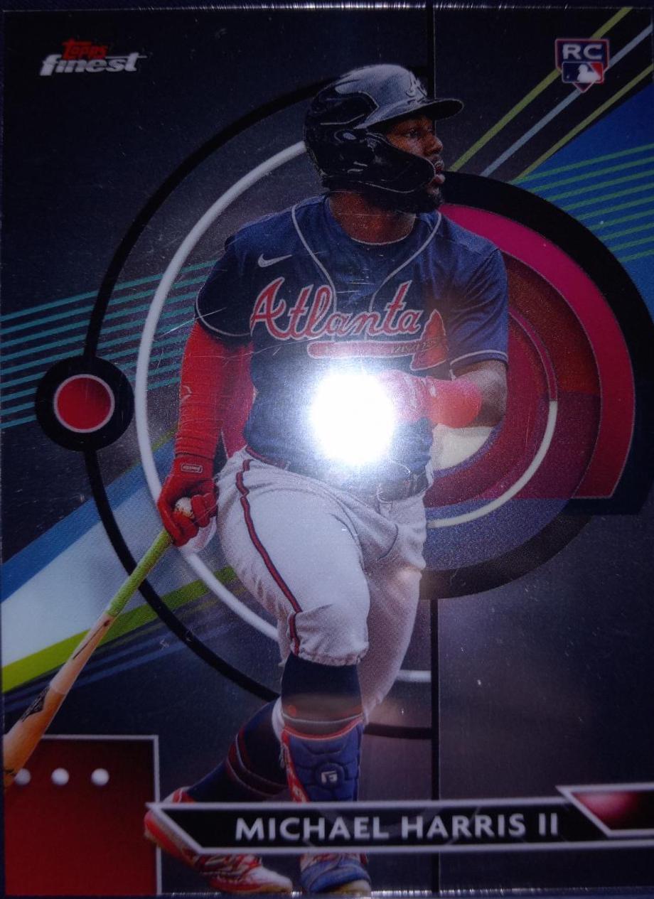Michael Harris II #34 Baseball Cards 2023 Topps Finest