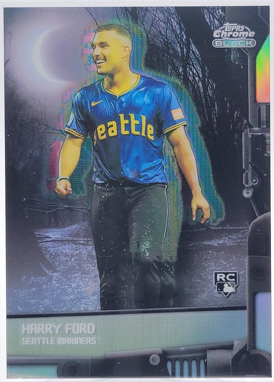 Harry Ford #NOC-12 2026 Topps Chrome Black Baseball Nocturnal