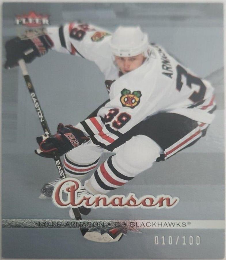Tyler Arnason #50 Hockey Cards 2005 Ultra
