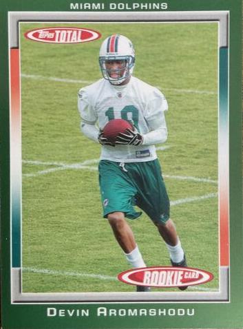 Devin Aromashodu #499 Football Cards 2006 Topps Total