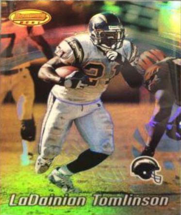 LaDainian Tomlinson #11 Football Cards 2002 Bowman's Best