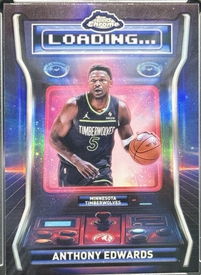 Anthony Edwards [Refractor Geometric] #LD-3