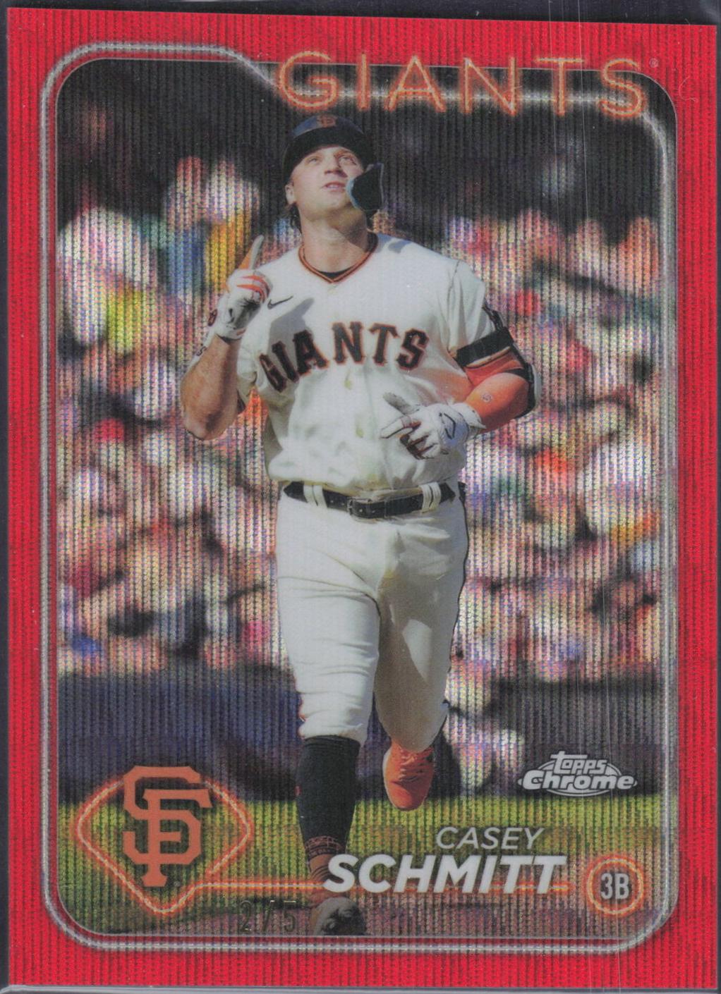Casey Schmitt [Red Refractor] #220