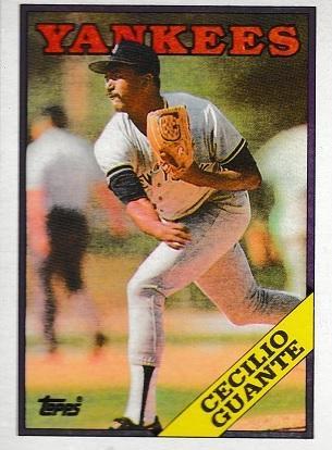 Cecilio Guante #84 Baseball Cards 1988 Topps