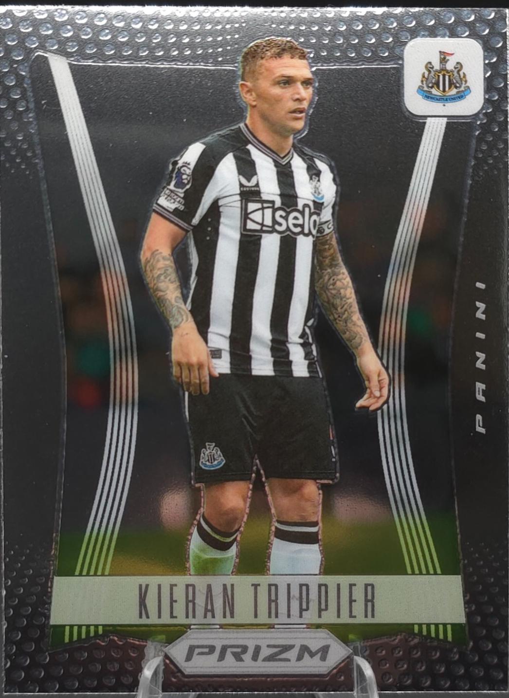Kieran Trippier #4 2023 Panini Prizm Premier League Flashback