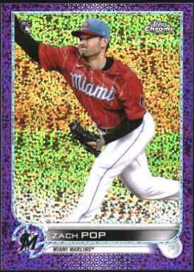 Zach Pop [Purple Speckle Refractor] #41