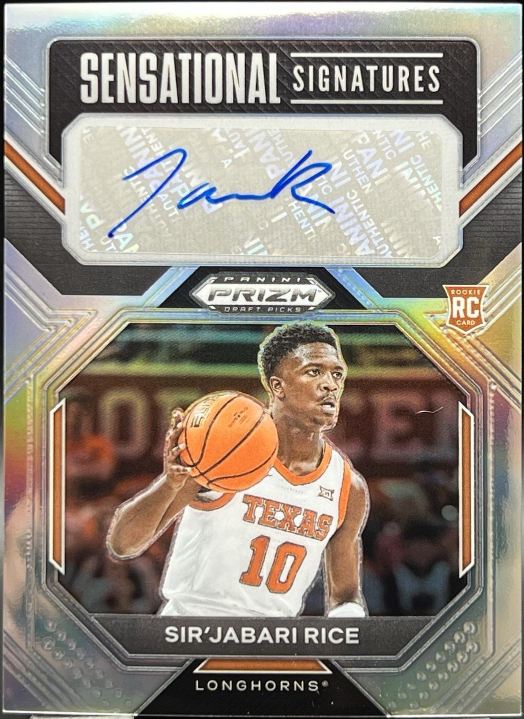 Sir'Jabari Rice [Silver] #SS-SJR
