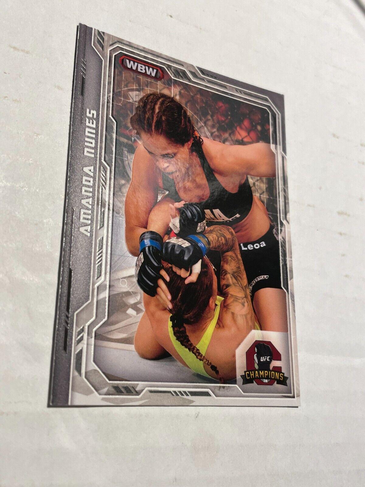 Amanda Nunes #35 Ufc Cards 2014 Topps UFC Champions