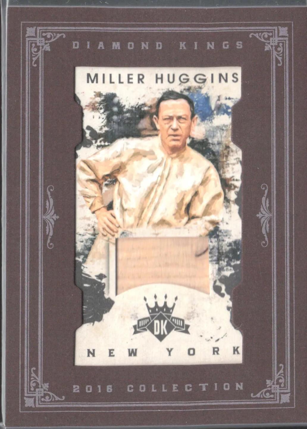 Miller Huggins [Mini Material Framed] #48