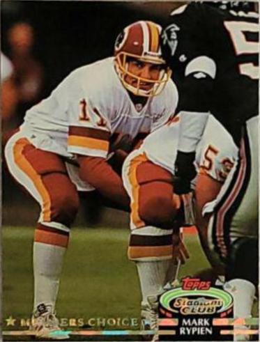 Mark Rypien #307 Cover Art