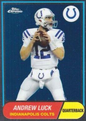 Andrew Luck #T60-AL Football Cards 2015 Topps Chrome 60th Anniversary