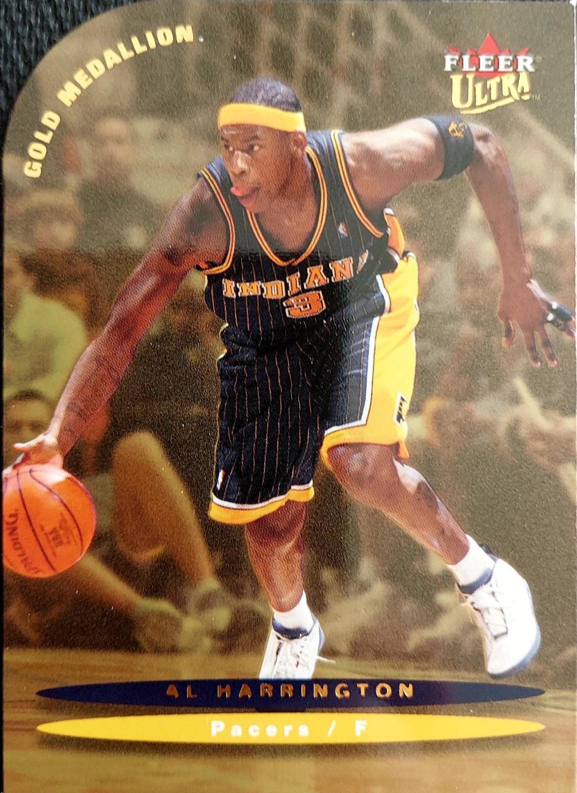 Al Harrington #9 Basketball Cards 2003 Ultra Gold Medallion