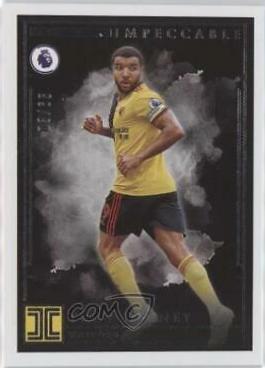 Troy Deeney #84 Soccer Cards 2019 Panini Impeccable Premier League