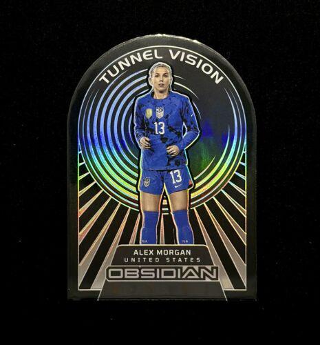 Alex Morgan #25 Soccer Cards 2022 Panini Obsidian Tunnel Vision