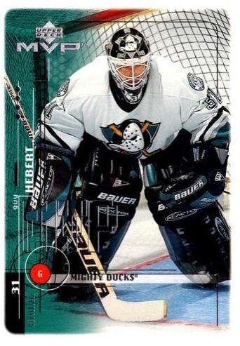 Guy Hebert #6 Hockey Cards 1998 Upper Deck MVP