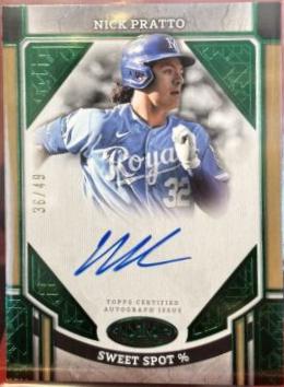 Nick Pratto [Green Foil] #ASA-NP