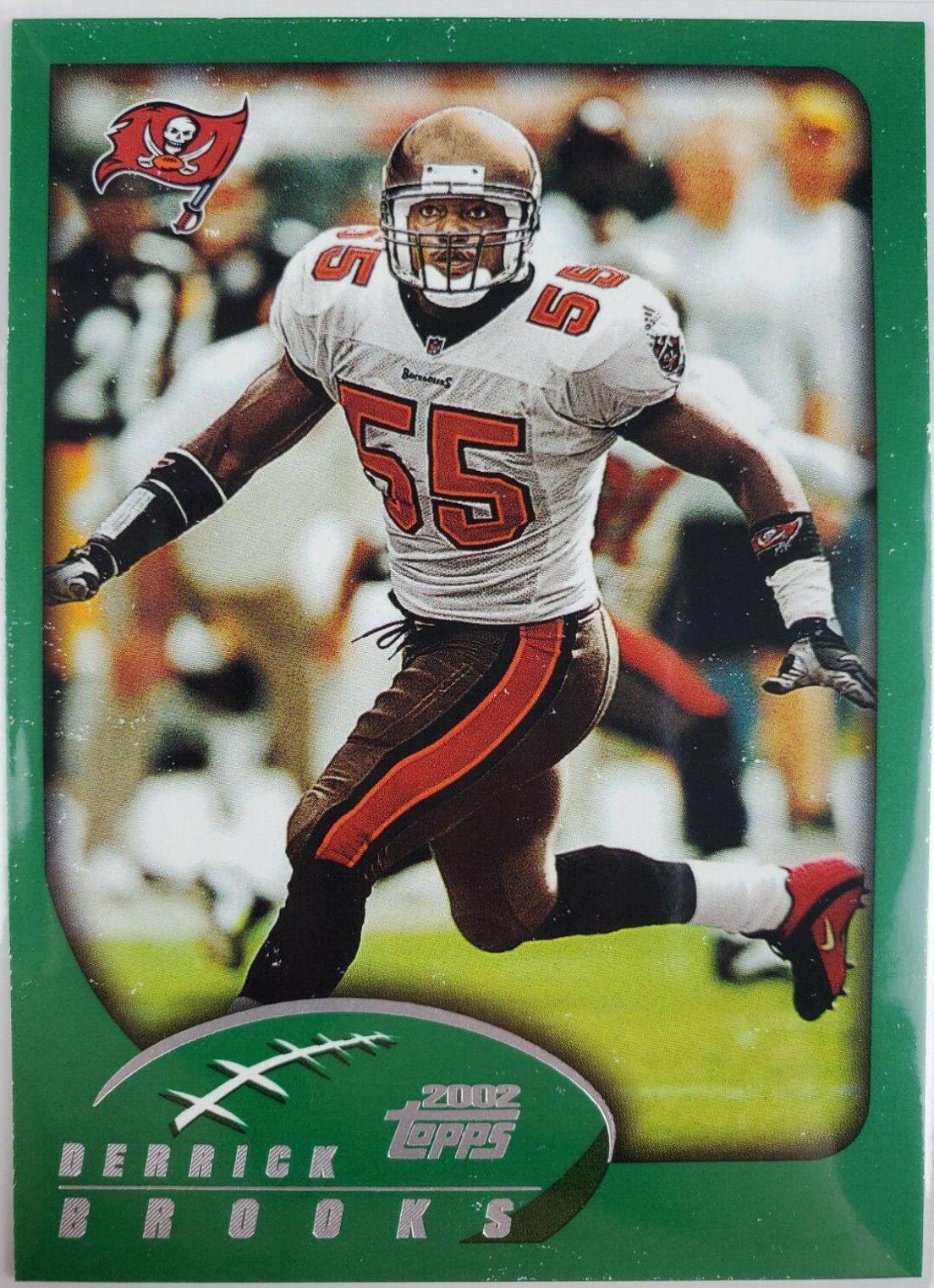 Derrick Brooks #22 Football Cards 2002 Topps