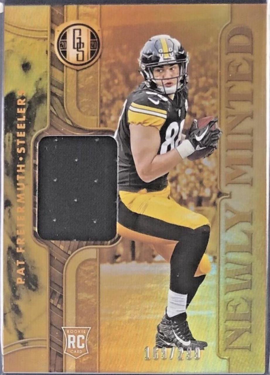 Pat Freiermuth #NMM-PF Football Cards 2021 Panini Gold Standard Newly Minted Memorabilia