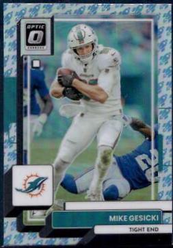 Mike Gesicki #124 2022 Panini Donruss Optic Football