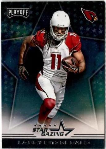 Larry Fitzgerald #SG-LF Football Cards 2016 Panini Playoff Star Gazing