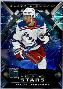 Alexis Lafreniere #BDS-AL Hockey Cards 2022 Upper Deck Black Diamond Stars