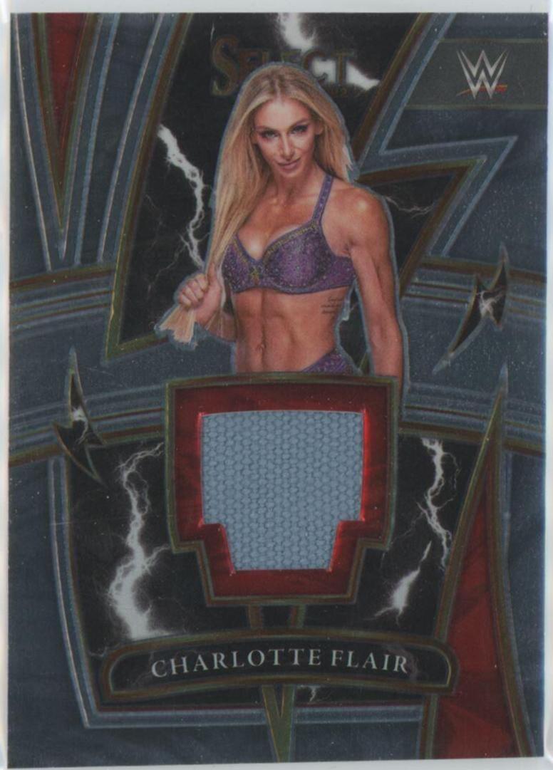 Charlotte Flair #SW-CFL Wrestling Cards 2022 Panini Select WWE Selective Swatches