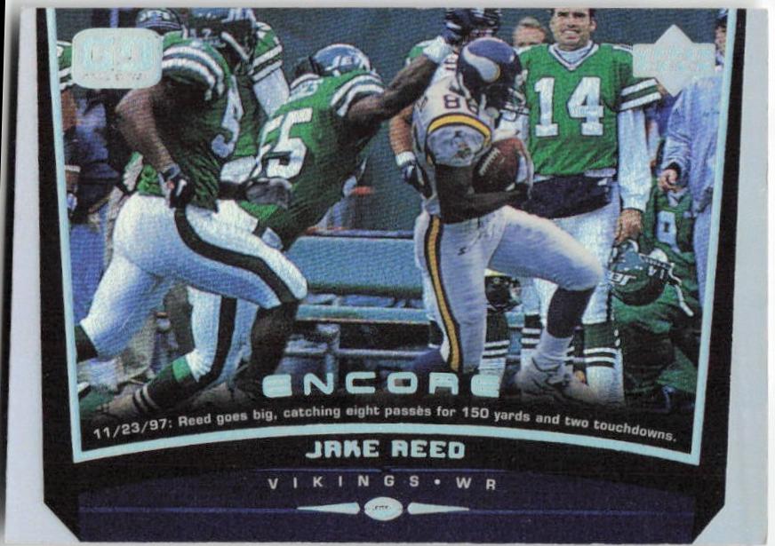 Jake Reed #91 1998 Upper Deck Encore Football