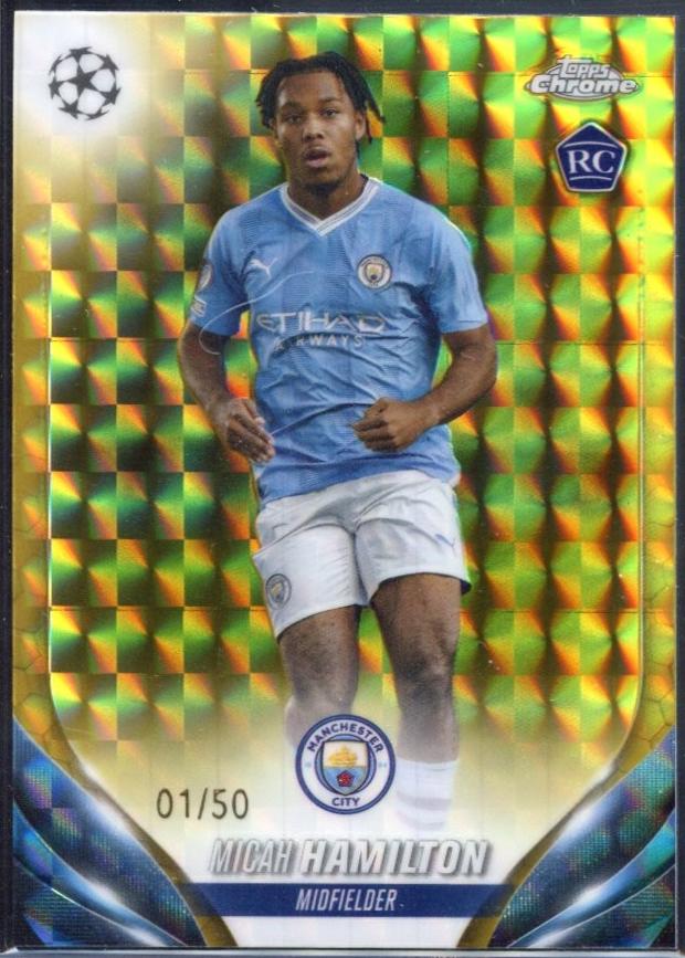 Micah Hamilton [Geometric Gold Refractor] #29