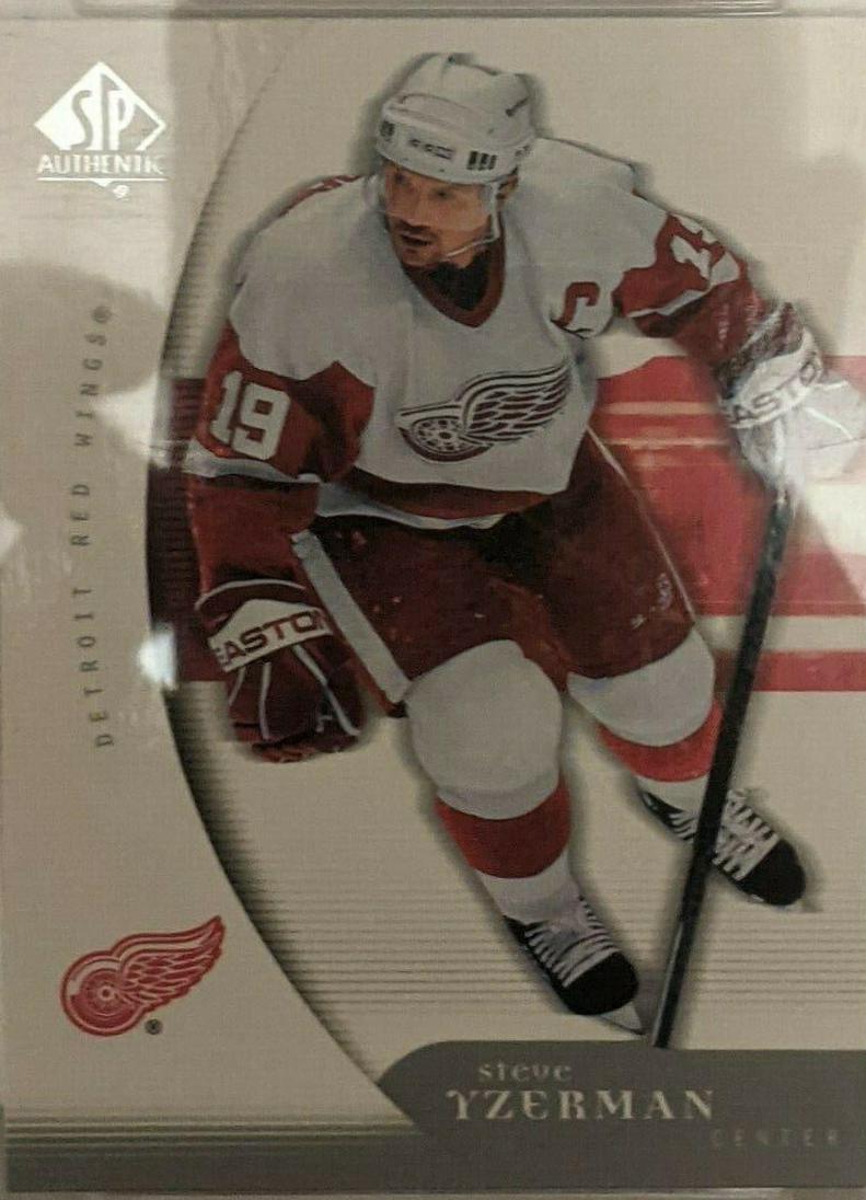 Steve Yzerman #35 Hockey Cards 2005 SP Authentic