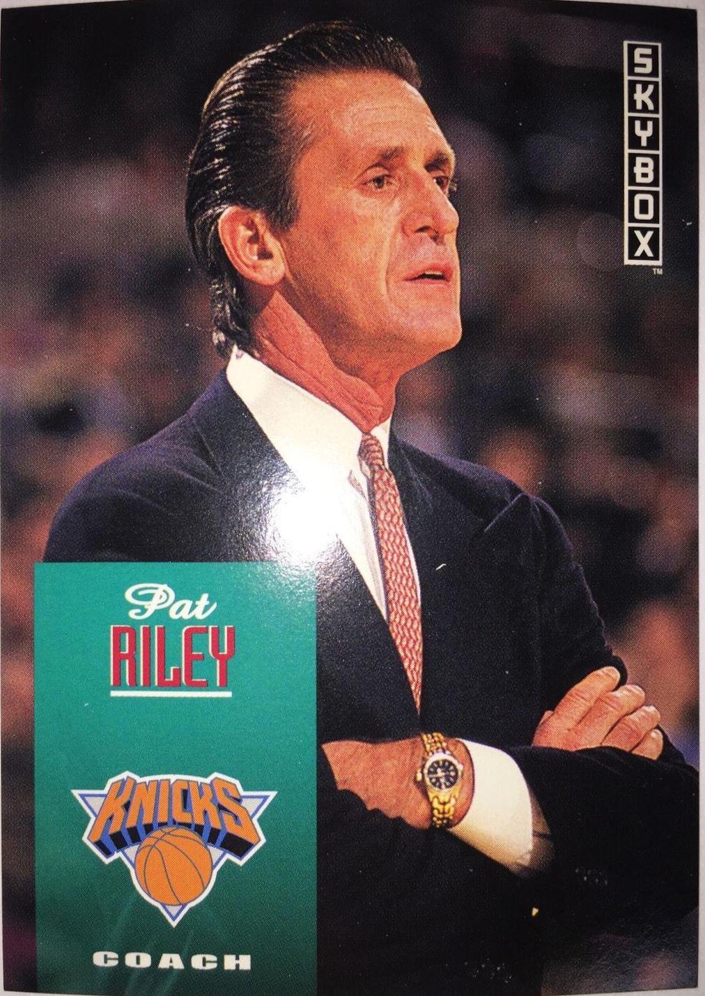 Pat Riley #272 Basketball Cards 1992 Skybox