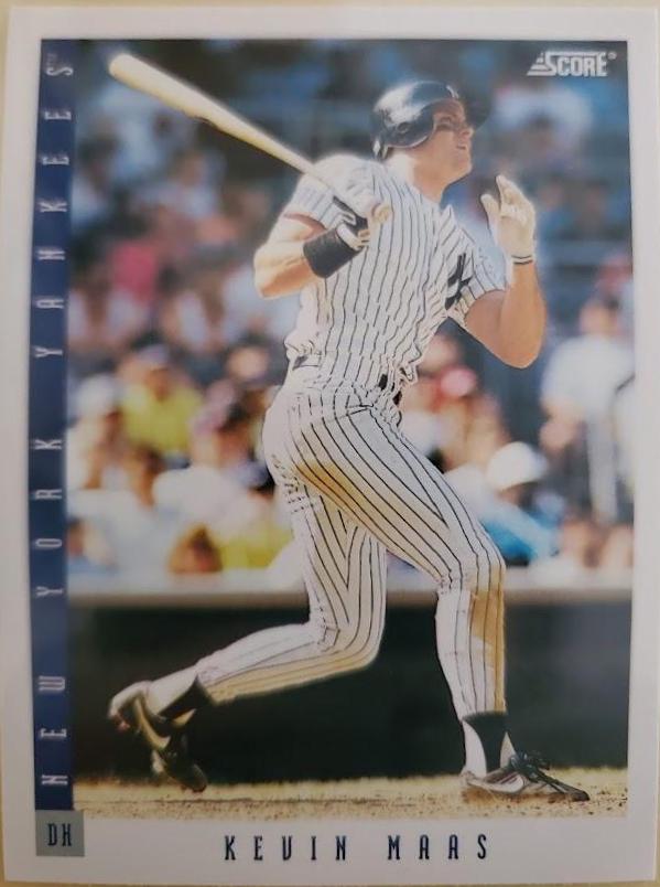 Kevin Maas #634 Baseball Cards 1993 Score