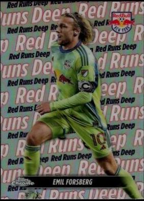 Emil Forsberg #TT-7 Soccer Cards 2024 Topps Chrome MLS Team Tag
