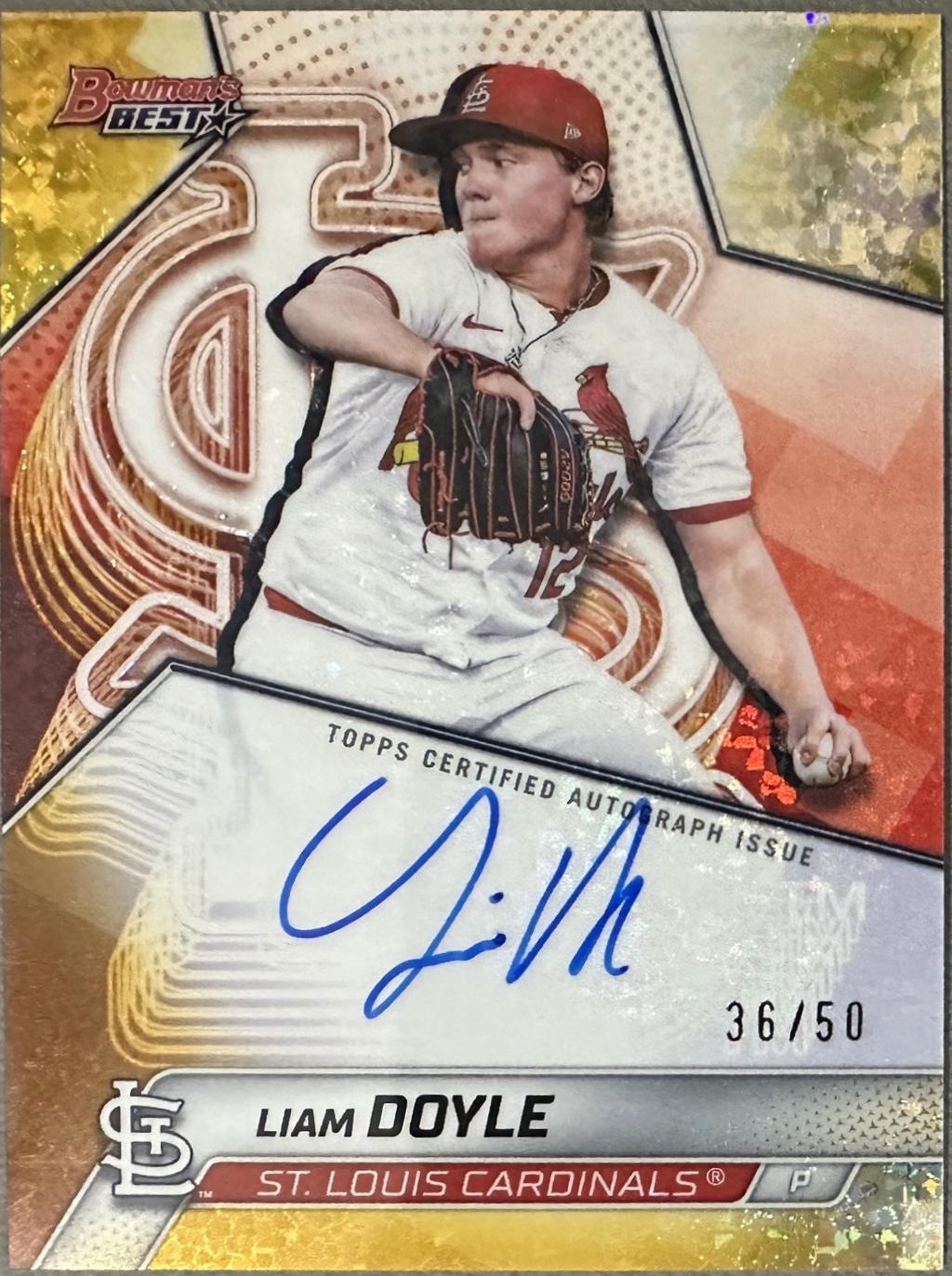 Liam Doyle [Gold Refractor] #B25-LDO