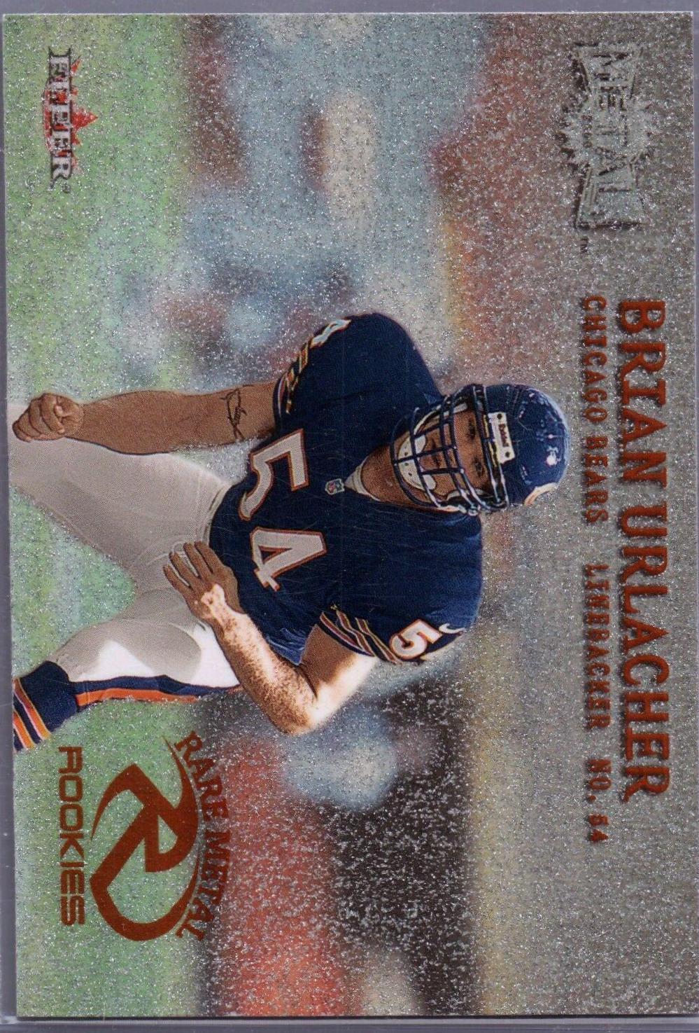 Brian Urlacher #274 Football Cards 2000 Metal