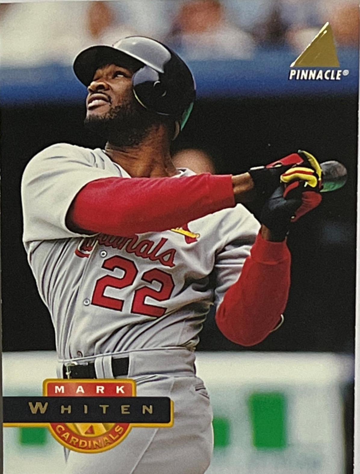 Mark Whiten #153 Baseball Cards 1994 Pinnacle