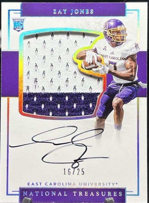 Zay Jones #117 2017 Panini National Treasures Collegiate Football