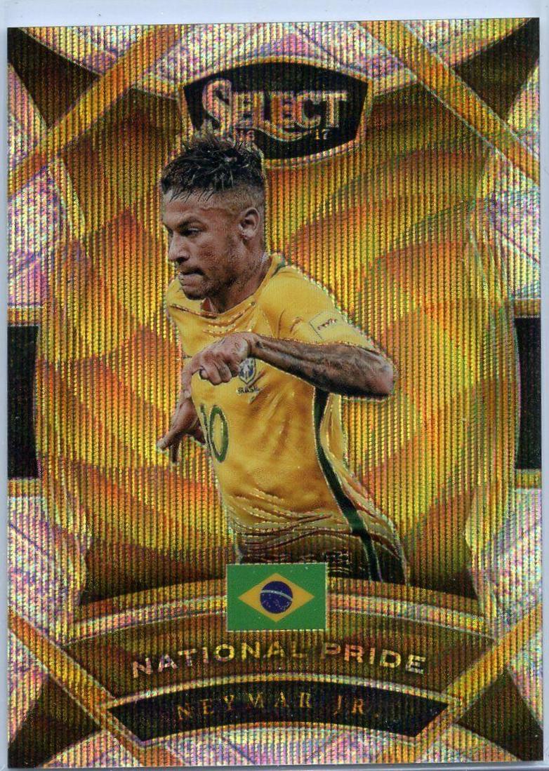 Neymar Jr. #7 Soccer Cards 2016 Panini Select National Pride